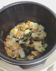 電気圧力鍋で作った野菜