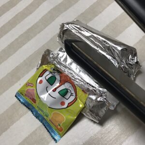 袋を挟む秒数を減らして挑戦